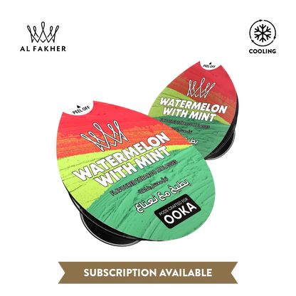 WATERMELON WITH MINT by Al Fakher (2個セット)